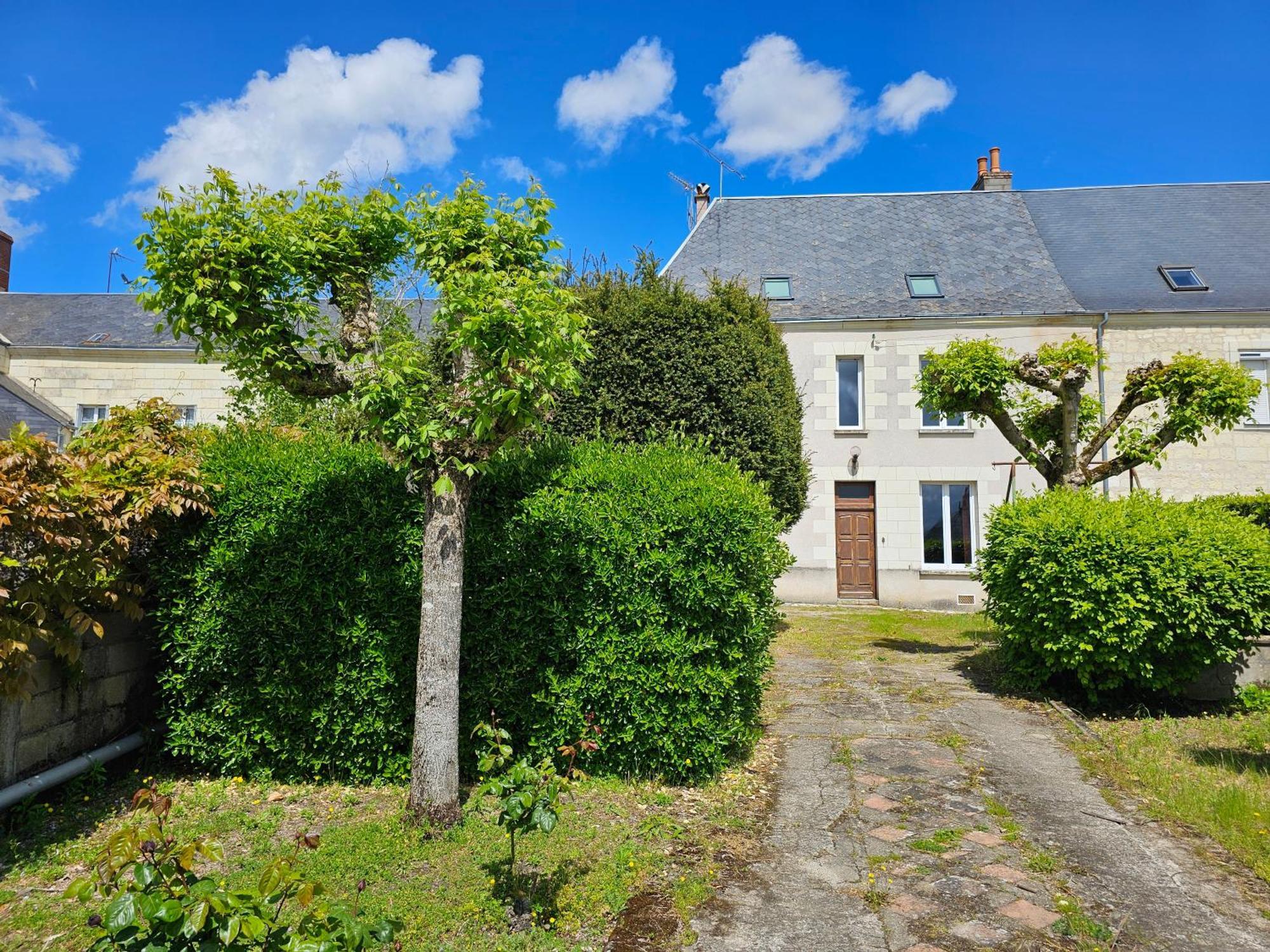 La Maison Du Bourg Joly Bourgueil Exteriér fotografie