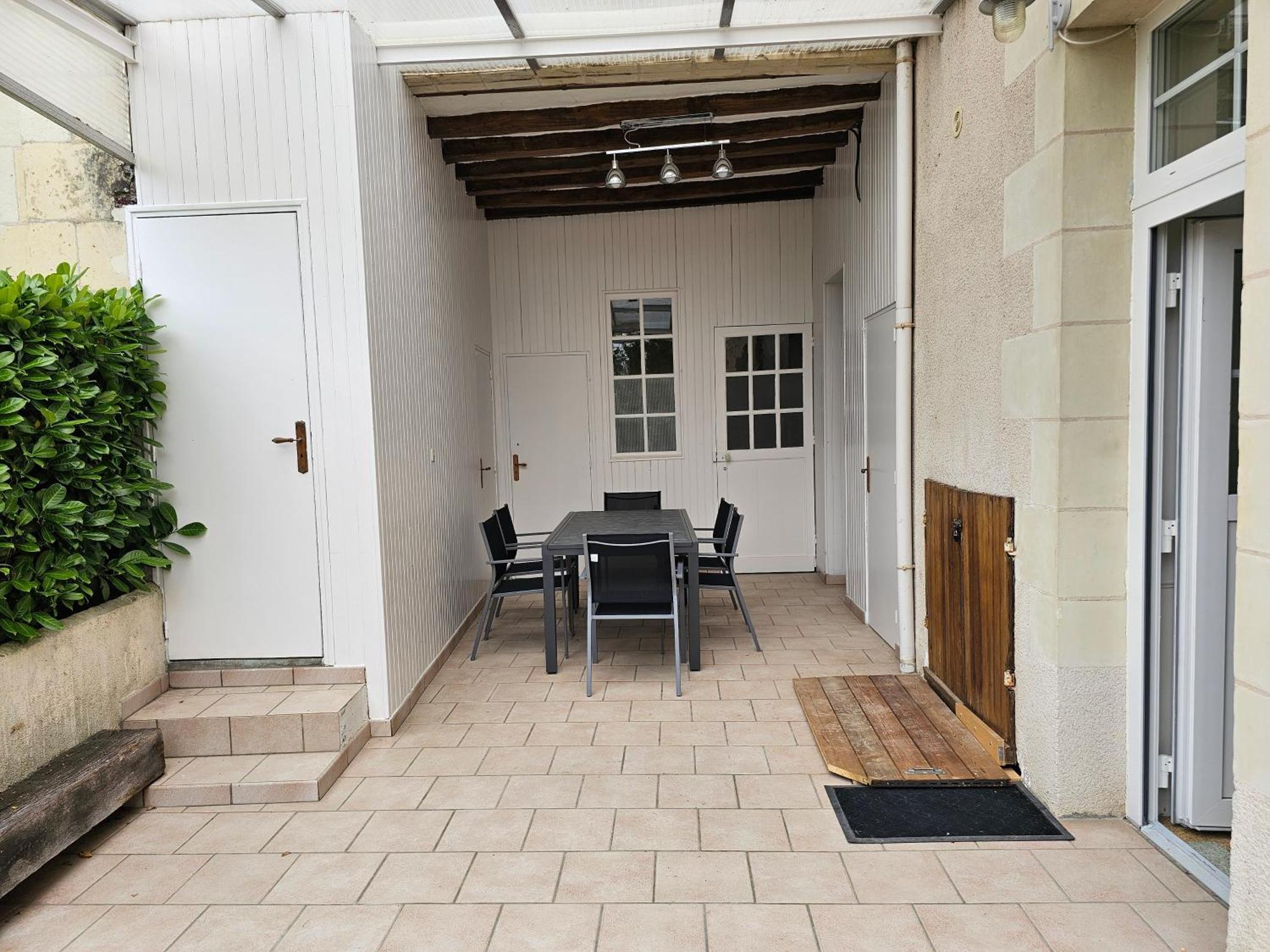 La Maison Du Bourg Joly Bourgueil Exteriér fotografie